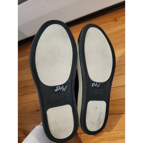 Johnston & Murphy Emerson Green Velvet Lace Up Sneaker 78-18100 7M Blue - Picture 9 of 9